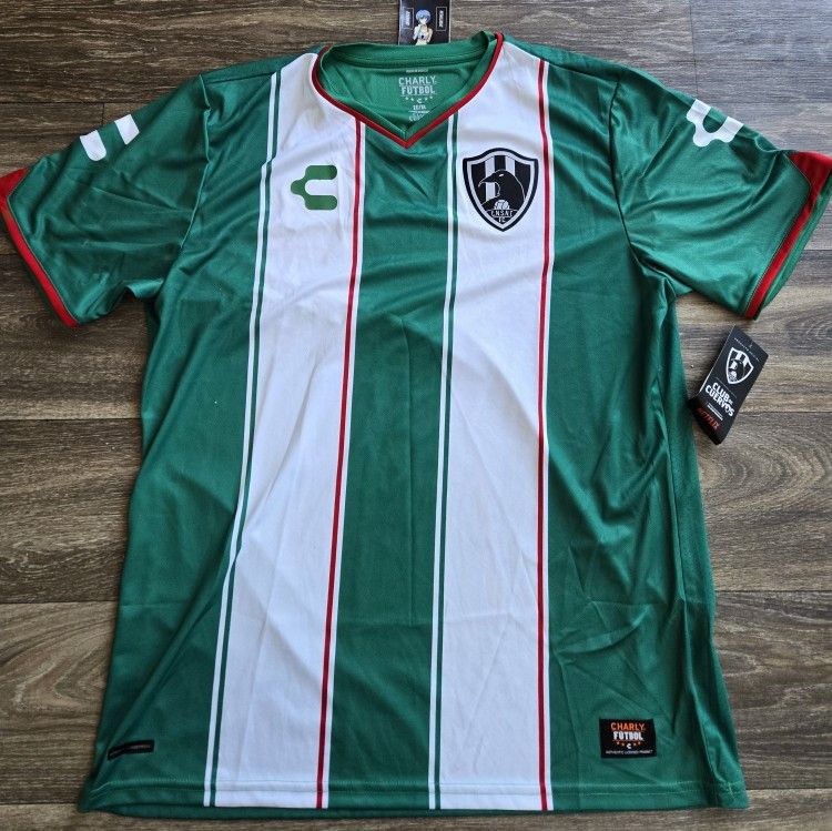 Charly Club De Cuervos Netflix Soccer Jersey XL