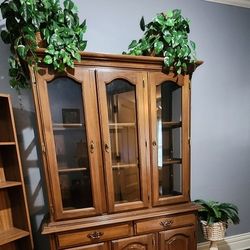 Lighted Dining Hutch