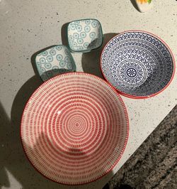 Ceramic Bowl Set - 10 ITEMS IN TOTAL