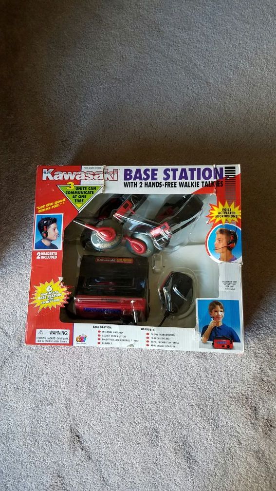 Kawasaki Hands-free Walkie Talkies