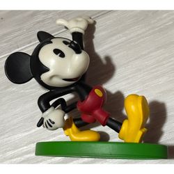 Disney Mickey Mouse Collectible Figure – Vintage Style – 3” Tall