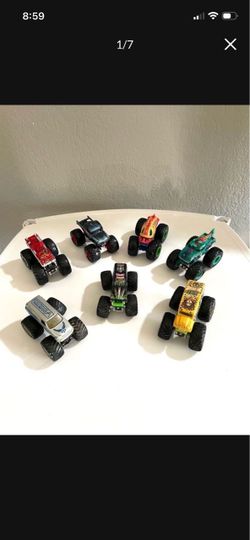 Hot Wheels Monster Trucks Lot of 7