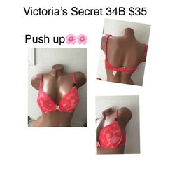 New Bra Victoria Secret 34B Push Up 🌸🌸🌸firm Price