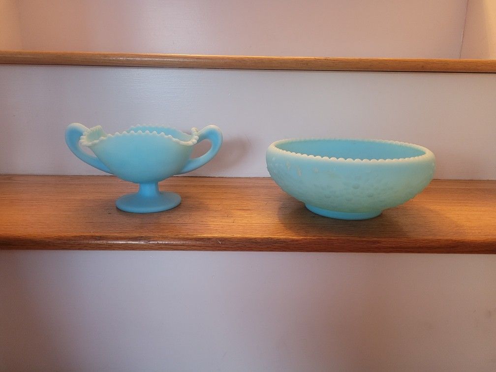 Fenton Blue Glass