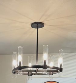 Hanging light fixture