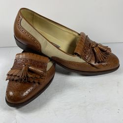 COLE HAAN Shoes Mens 8 M  Bragano Tassel Loafers Italy