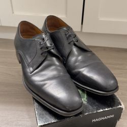 Black Magnanni Dress Shoes