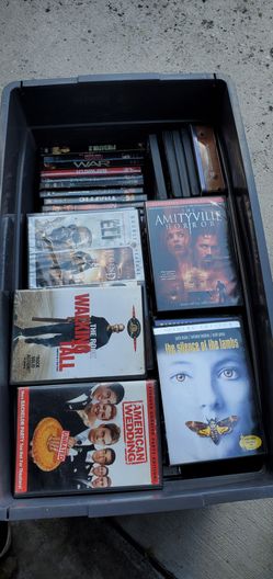 DVDs $1 each