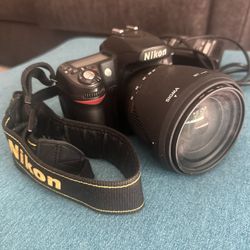 Nikon Sigma DC Camera and 17-70mm Lens