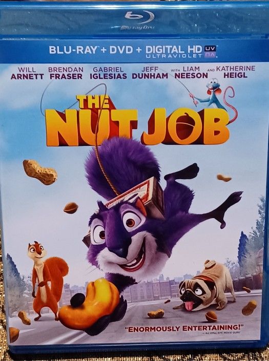 Nut Job Disney Show Movie Cartoon Double Disc Blu Ray