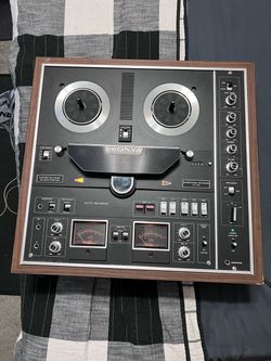 Vtg Sony Tapecorder TC-730 Reel to Reel Bi-Directional Tape Recorder, Working!!