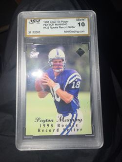 Peyton Manning card
