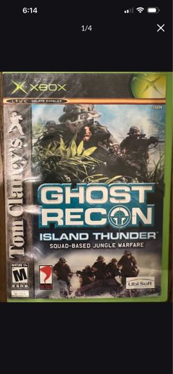 Ghost Recon Island Thunder Original Xbox Video Game