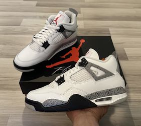 Air Jordan 4 Retro OG White Cement 
