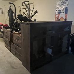 Dark grey Dresser 