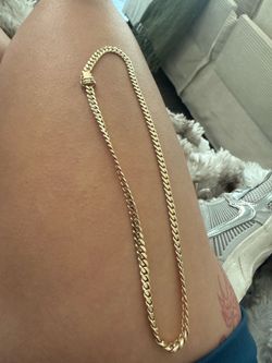 Solid Cuban 14k