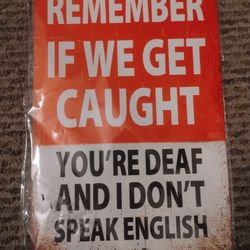 8 X 13  Metal Sign For Garage