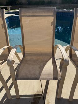 Outdoor patio chairs
