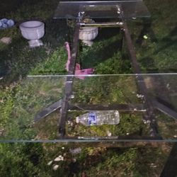 Large Glass Dining Room Table 