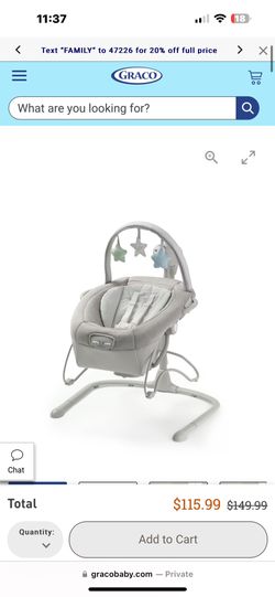 Graco Baby Rocker And Swing