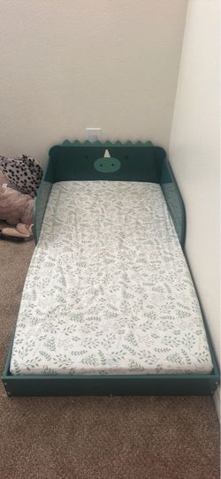 Dino toddler bed