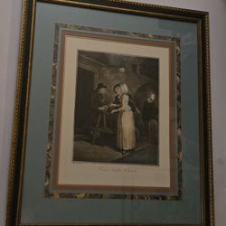 Cries Of London Antique Framed Print Artist  F Wheatley 