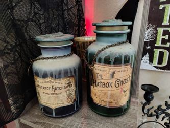 Haunted Mansion Spirit Jar Decorative Set of 2