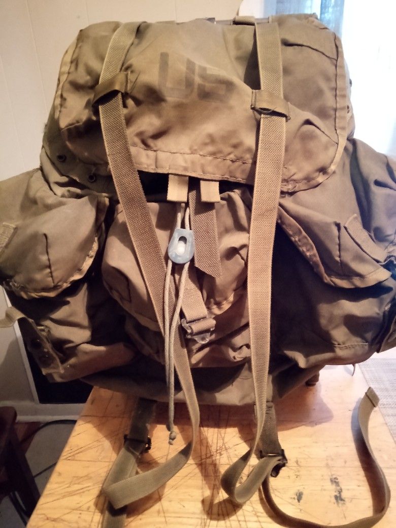 US ARMY Alice Pack Rucksack Sack Ruck Pack Back Pack Hump Bag A.L.I.C.E.