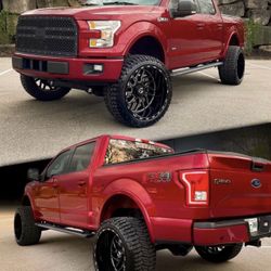 Packages new wheels & tires And Suspension Lift Kit -Paquetes de ruedas y neumáticos nuevos y kit de elevación de suspensión