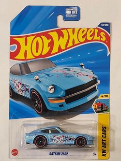 HOT WHEELS . ART CARS . 1970 DATSUN 24O-Z .