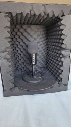 Sennheiser Microphone and Troy Vocal Booth