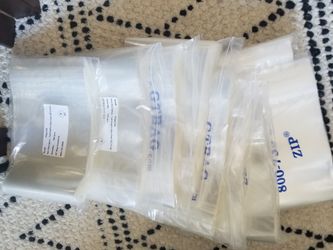 7x9 PolyPro Ultra Clear Zip Bags
