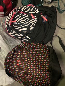 Jan sport and under underarmour backpack