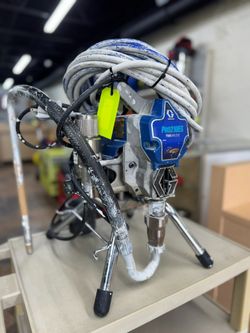 GRACO PRO210ES STAND AIRLESS PAINT SPRAYER USED