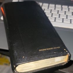 Leather Bonded Bible