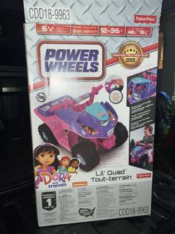Girls Power Wheel Girls “Dora”