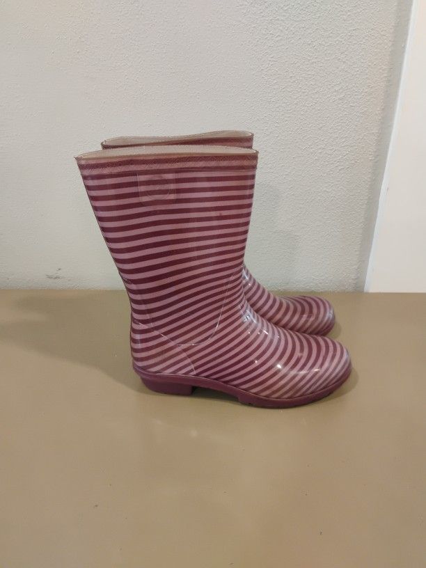 UGG Kids Purple Rain boots