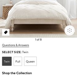 Pottery Barn Teen Bed Size Twin