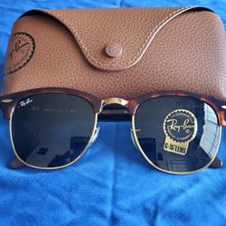 B/N RB 3016 CLUBMASTER (TORTOISE/GOLD)