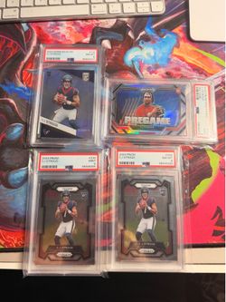 CJ Stroud PSA graded card bundle