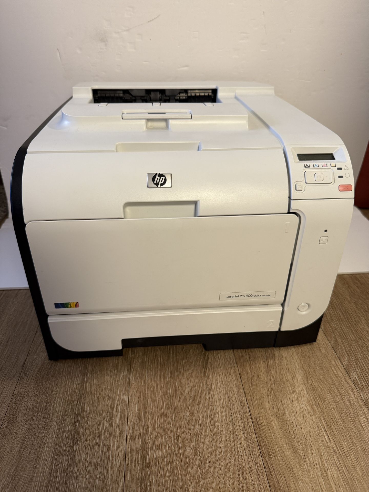 HP LaserJet Pro 400 Color Laser Printer M451nw CE956A, Color, 21ppm, Wireless, USB