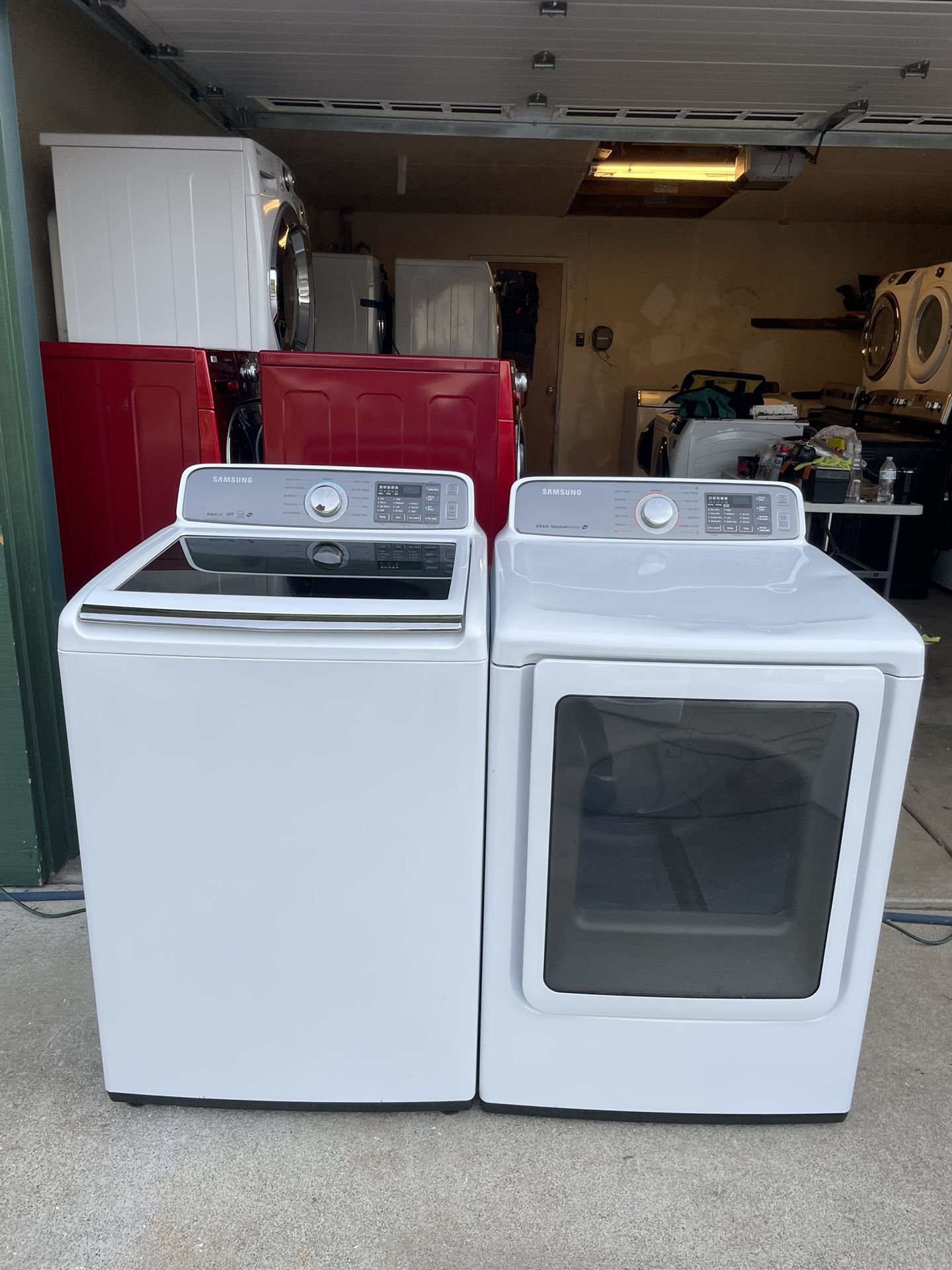 Set Washer & Electric Dryer Samsung