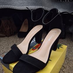 Forever Black Heels