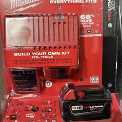 Milwaukee M18 18-Volt Lithium-Ion XC Starter Kit with One 5.0Ah Battery and Charger