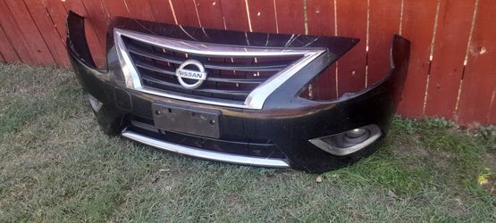 2015-2019 NISSAN VERSA FRONT BUMPER AND GRILLE 