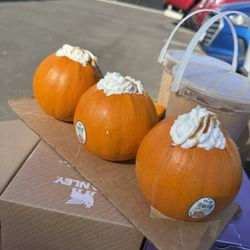 Pumpkin Churro Espresso Latte Flight 