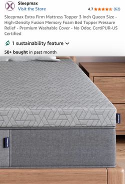 Sleepmax 3” Queen Mattress Topper