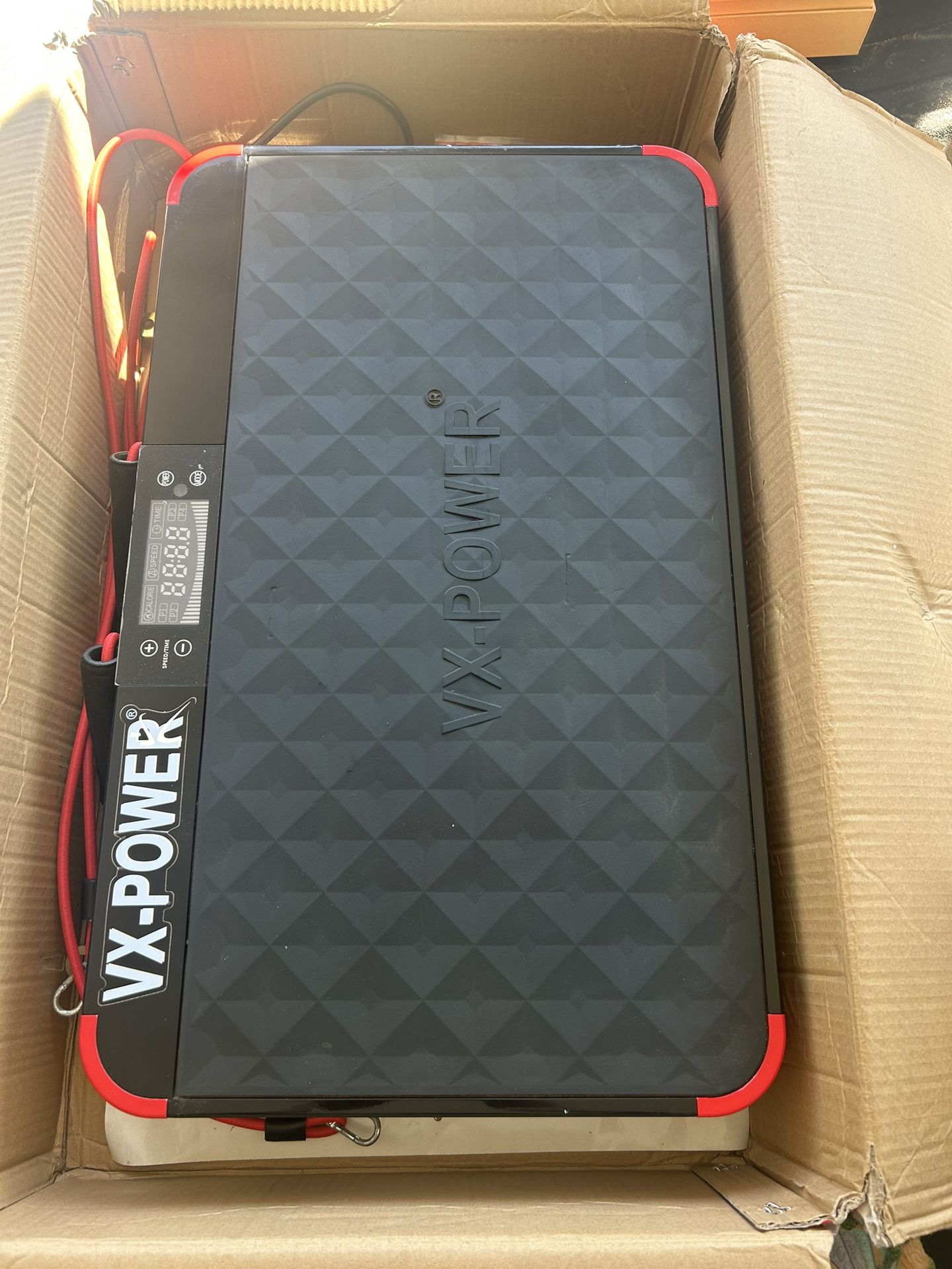 VX-Power Slimplate Digital vibration plate exercise machine.