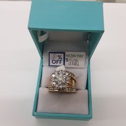 14kt White Gold Ladies Ring