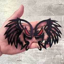 Predator Venom Redeye Fender Badges